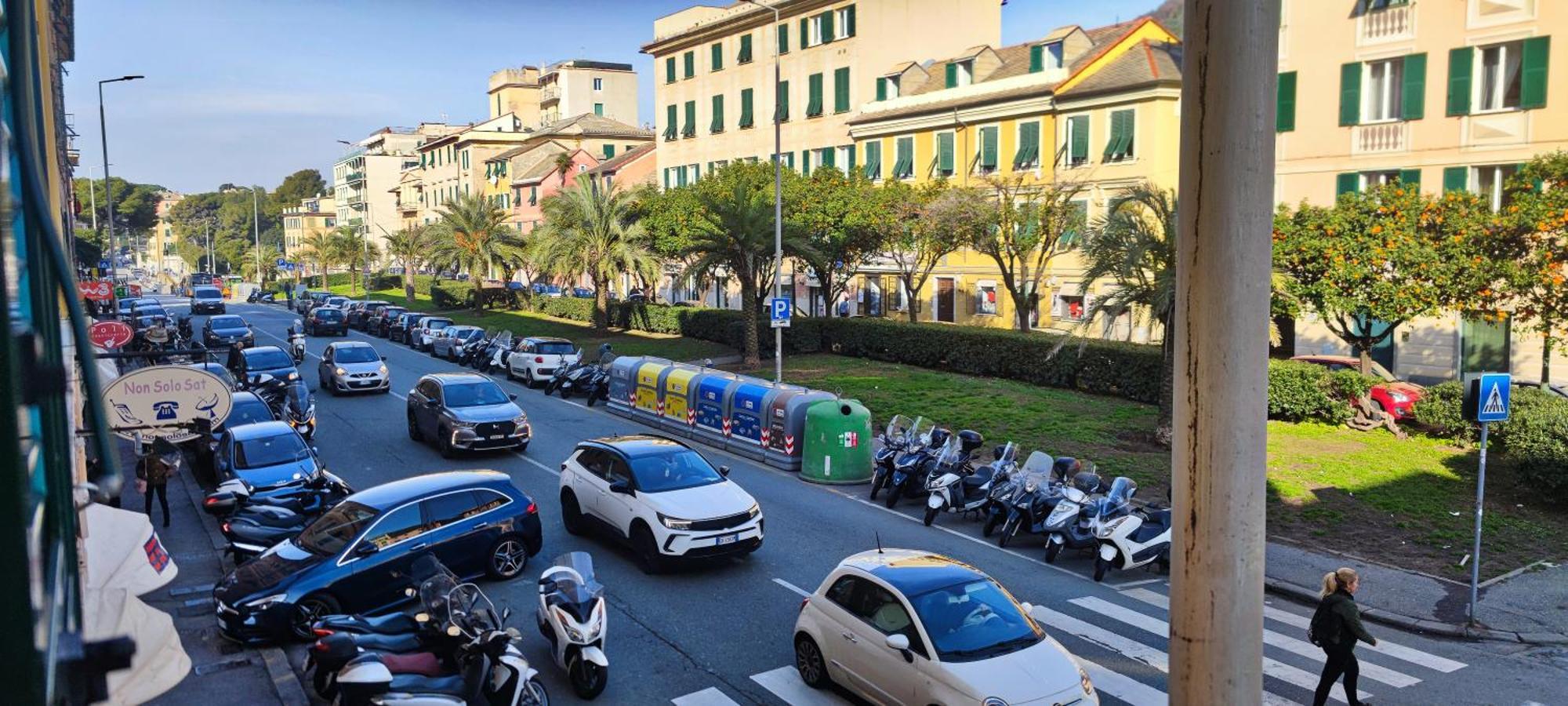 Dalla Spiaggetta A Quinto Genua Exteriör bild