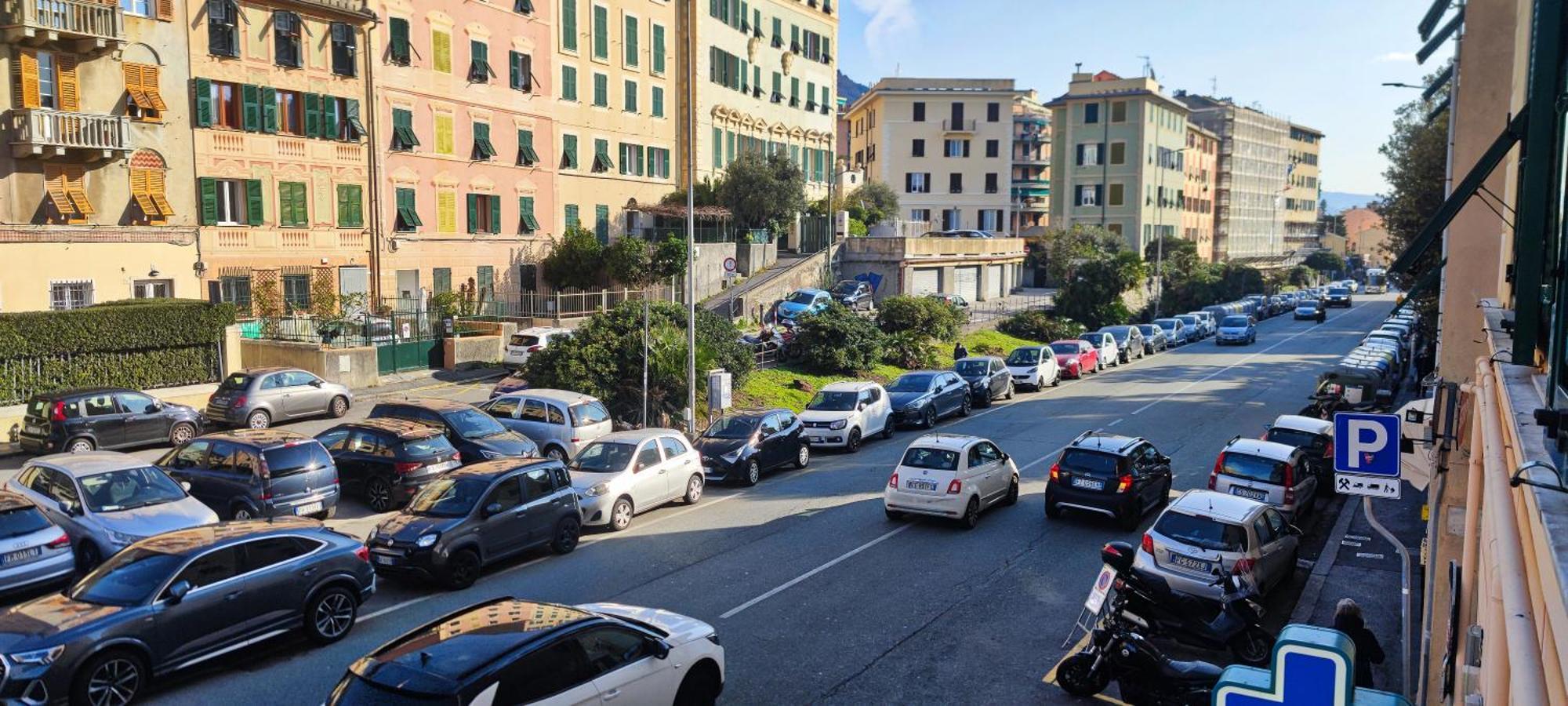 Dalla Spiaggetta A Quinto Genua Exteriör bild