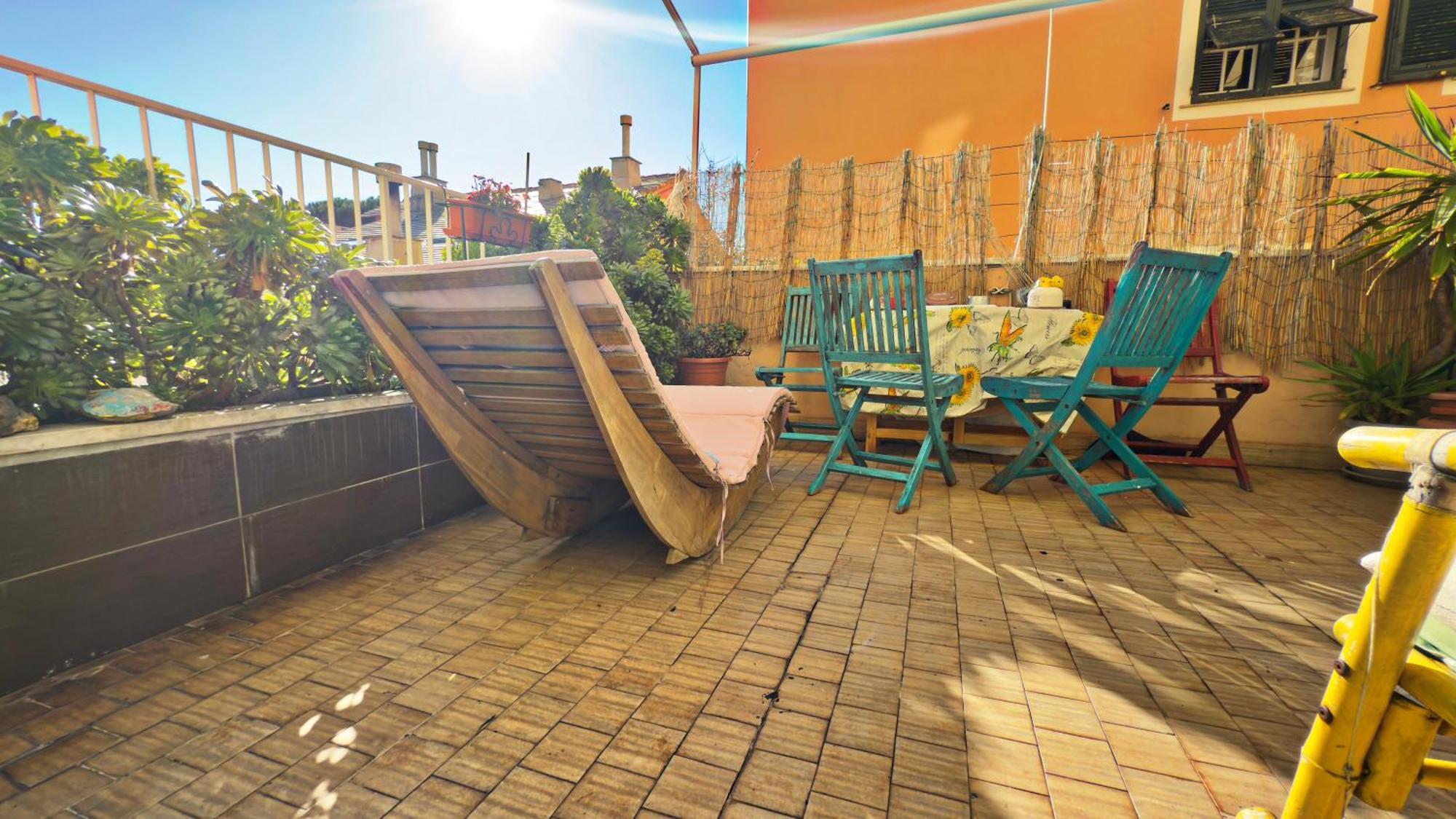 Dalla Spiaggetta A Quinto Genua Exteriör bild